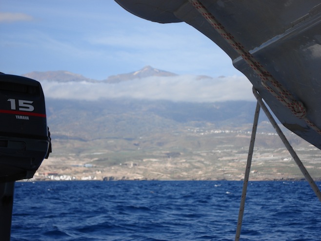 Leaving Tenerife